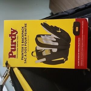 NWT Purdy Painter's backpack